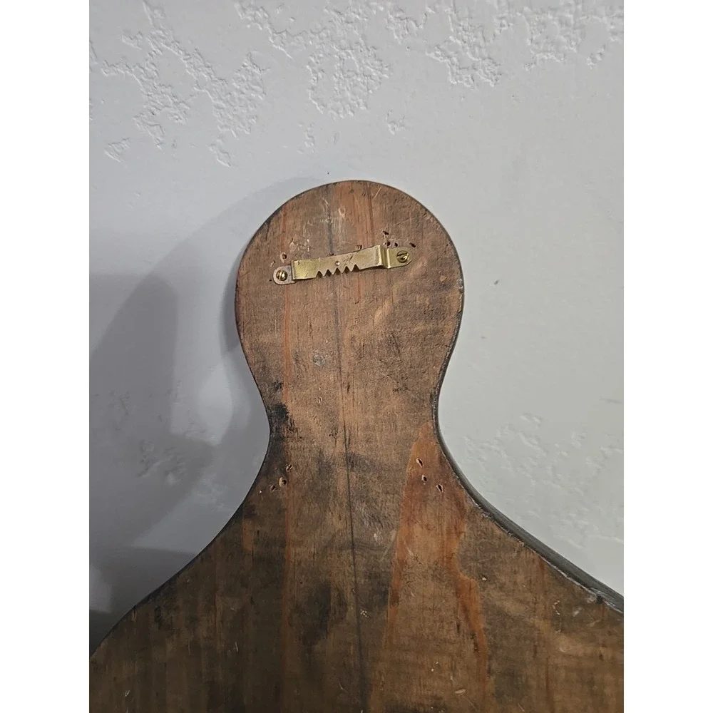 Vintage Wood Trinket Curio Wall Shelf Display Large Rustic Home Decor